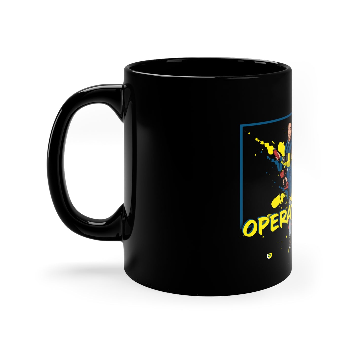 11oz Black Mug