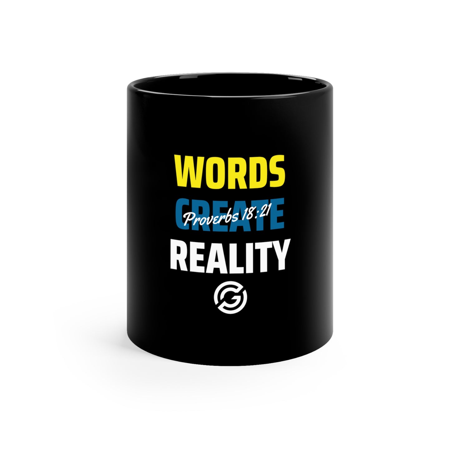 11oz Black Mug